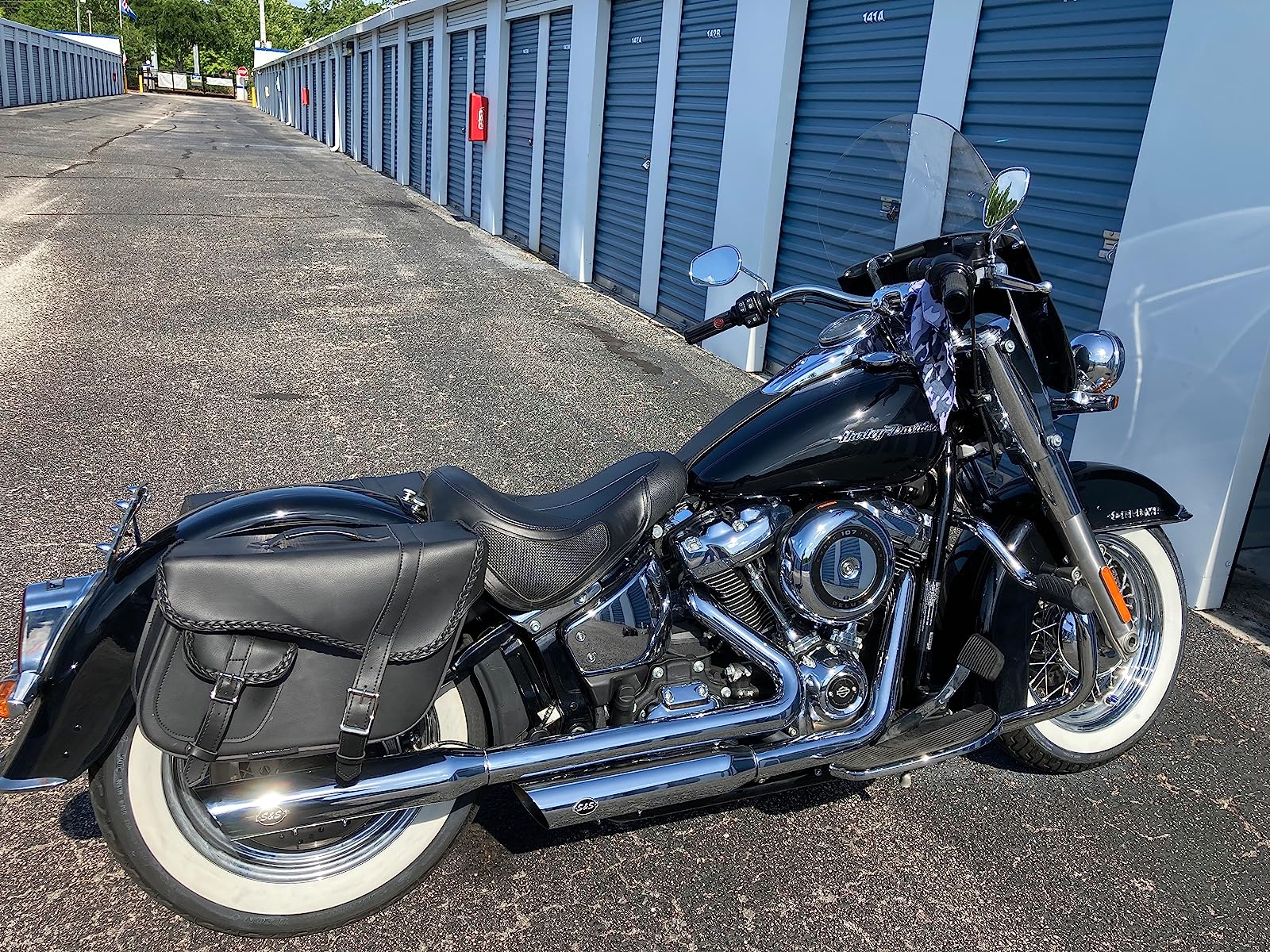 motorcycle saddlebags leather