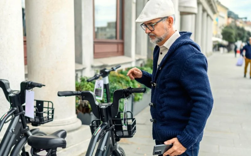 Electric cycle for exercise