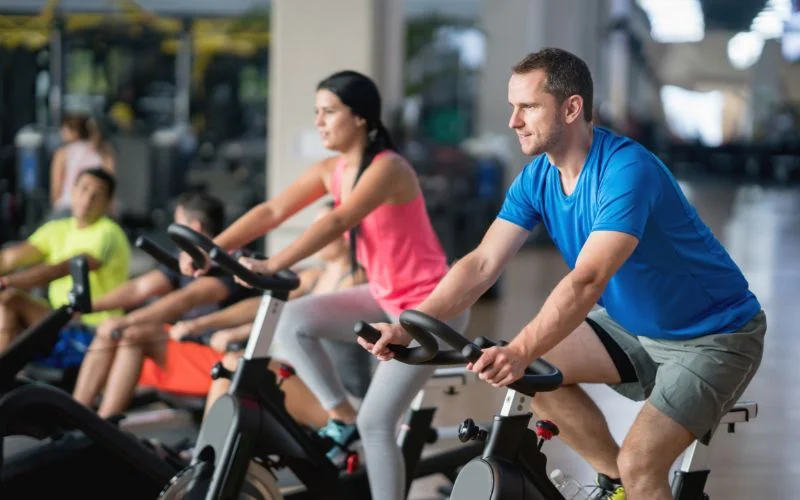 Electric cycle for exercise